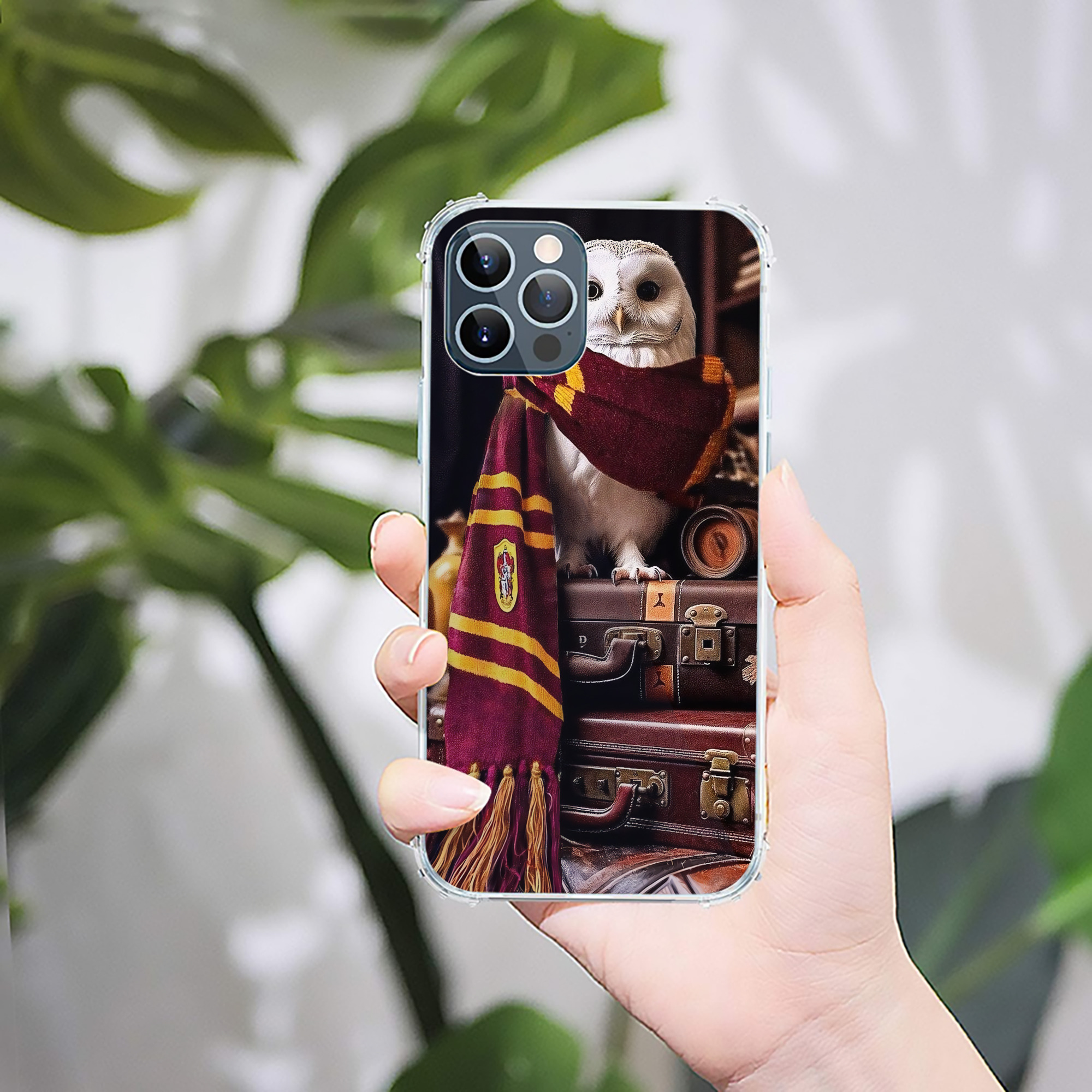 （画像用） Harry Potter ハリー・ポッターシリーズ 【iPhone 12シリーズ対応】透明スマホケース（クリアソフトケース）